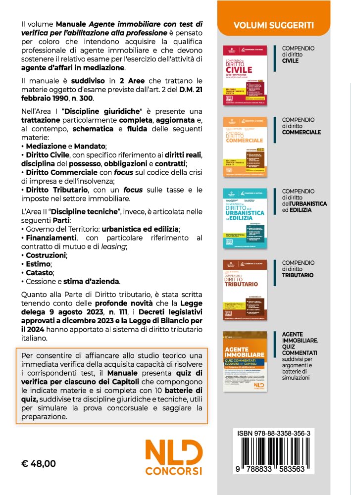 Agente Immobiliare. Quiz commentati suddivisi capitolo per capitolo