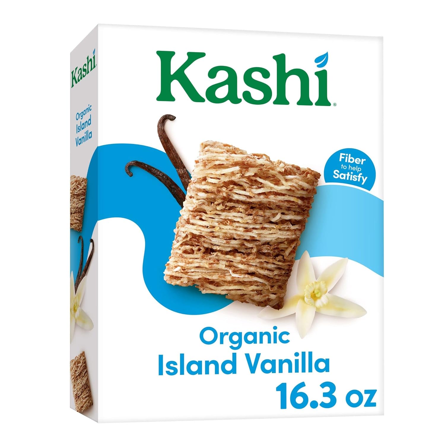 Kashi Cold Breakfast Cereal, Vegan, Organic Fiber Cereal