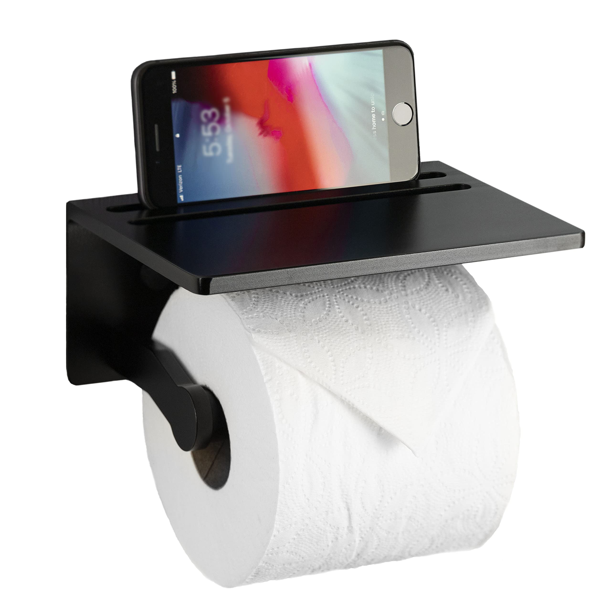 Buy JP&B Toilet Paper Holder with Shelf Phone Shelf Heavy Duty