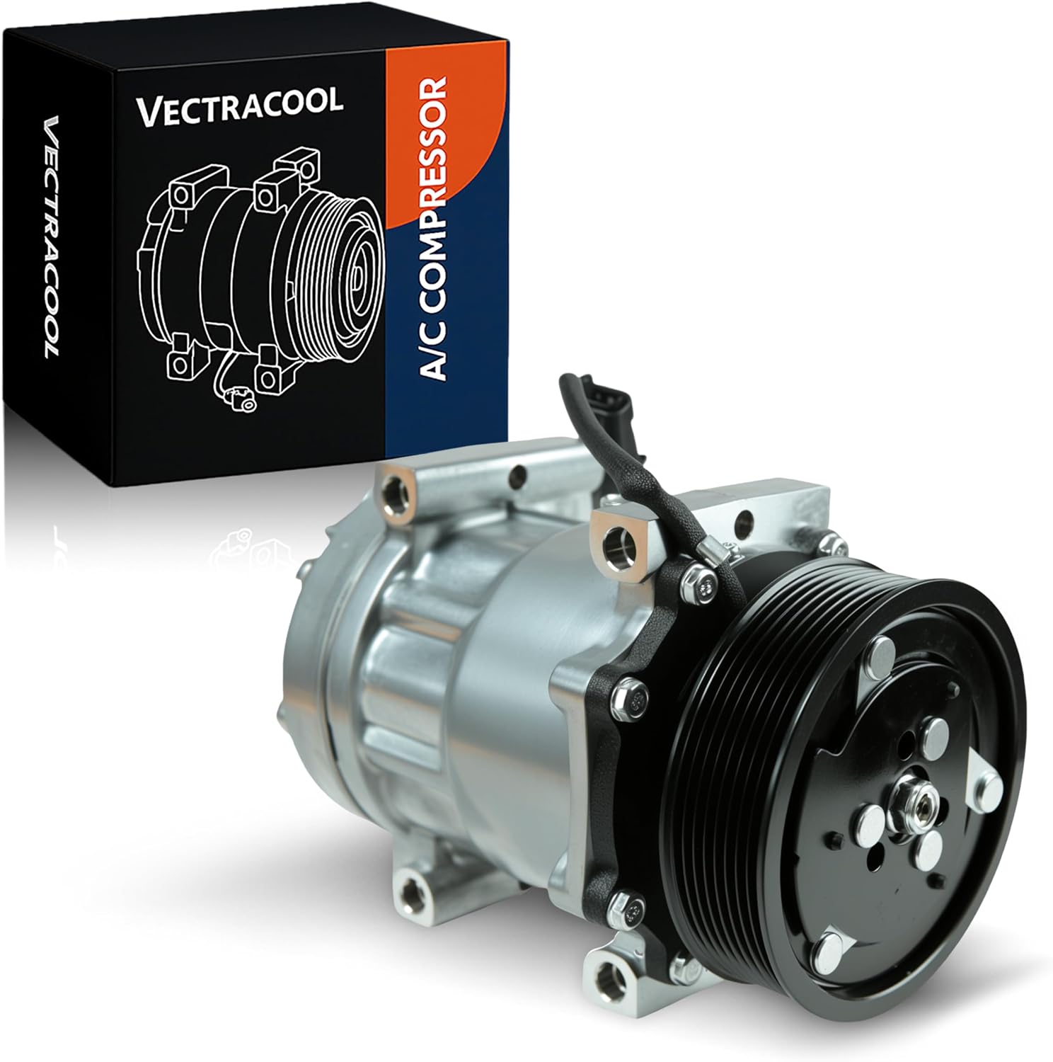 19193007 Air conditioner A/C Compressor Compatible with Dodge Ram 2500 3500 5.9L 1994-2005, Ram 4000 5.9L 2005 Replacement #55055339