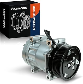 19193007 Air conditioner A/C Compressor Compatible with Dodge Ram 2500 3500 5.9L 1994-2005, Ram 4000 5.9L 2005 Replacement #55055339