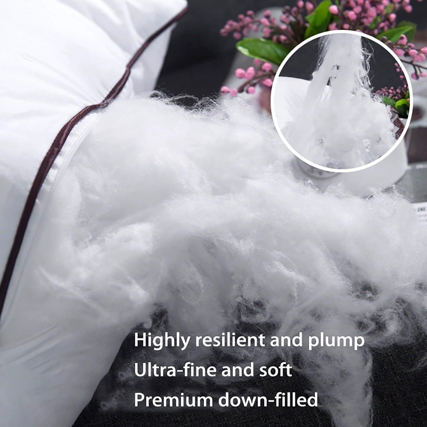 Relleno de Cojín 40x40 45x45 50x50 60x60 50x70 40x70 50x80 40x80 cm Inserto para Cojín de Sofá y Cama, Relleno de Microfibra Mullido, Forma Cuadrada y Rectangular(90x90 cm(1pc))