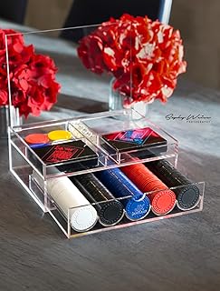 Acryl Luxus Pokerset