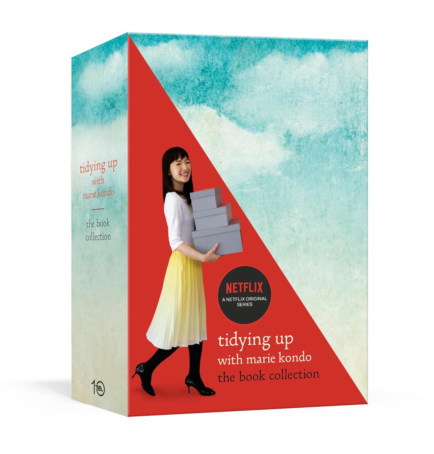 Tidying Up with Marie Kondo: The Book Collection: The Life-Changing Magic of Tidying Up and Spark Joy      Hardcover – October 15, 2019