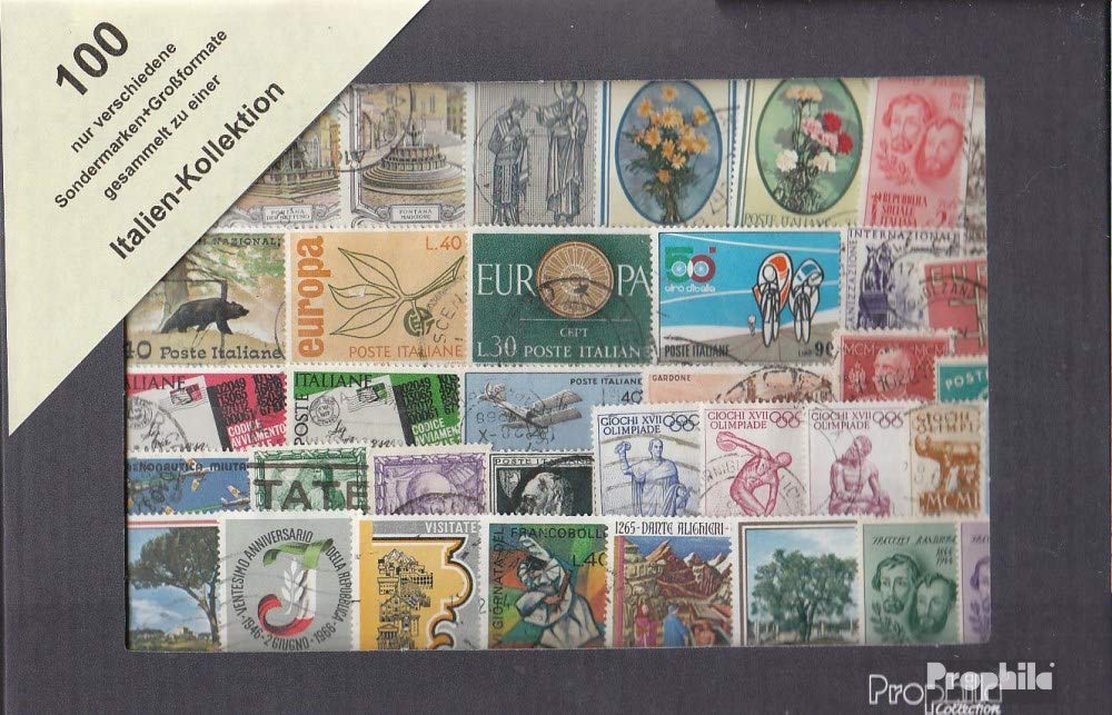 Italy 100 various special stamps and large (Stamps for collectors)