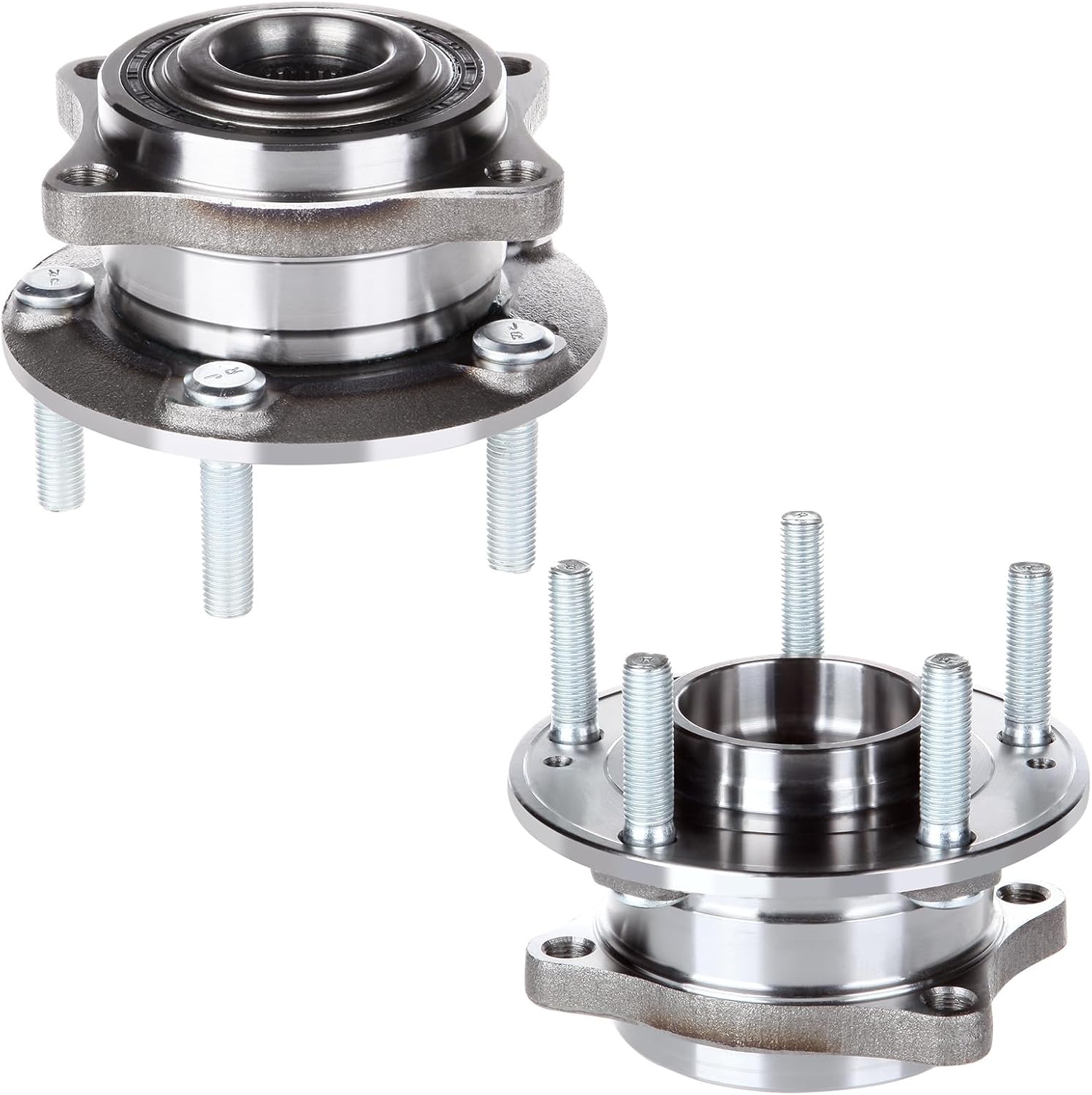 ECCPP Wheel Hub and Bearing Assembly Front 513266 fit for Hyundai Santa Fe 2007-2014, for Hyundai Santa Fe Sport 2013-20 5 Lugs Wheel Bearing Hubs 2pcs