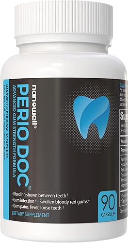 Miniatura 6 de NANOWELL PerioDoc 90 cápsulas x 2 botellas durante 2 meses Suplemento de salud de las encías, apriete las encías, refresca tu boca (180 unidades)