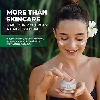 Amazon.com: CARESILK Rice Cream for Face - Organic Rice Ceramide