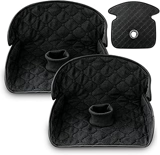 FAELNK 2 Stück Universal Kindersitz Protektor Pad für Töpfchen Training Bezug für Autokindersitz Kindersitz Protektor mit Trockensitz Piddle Pad Autositzschutz für alle Kinderwagen & Autositze