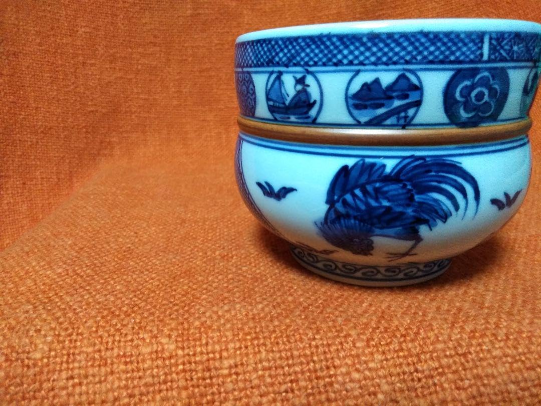 美濃焼　美濃古窯　江戸時代中期　水指　徳川美術館　菊田清年識箱　M　R5537C 美濃焼 美濃古窯 江戸時代中期 水指 徳川美術館 菊田清年識