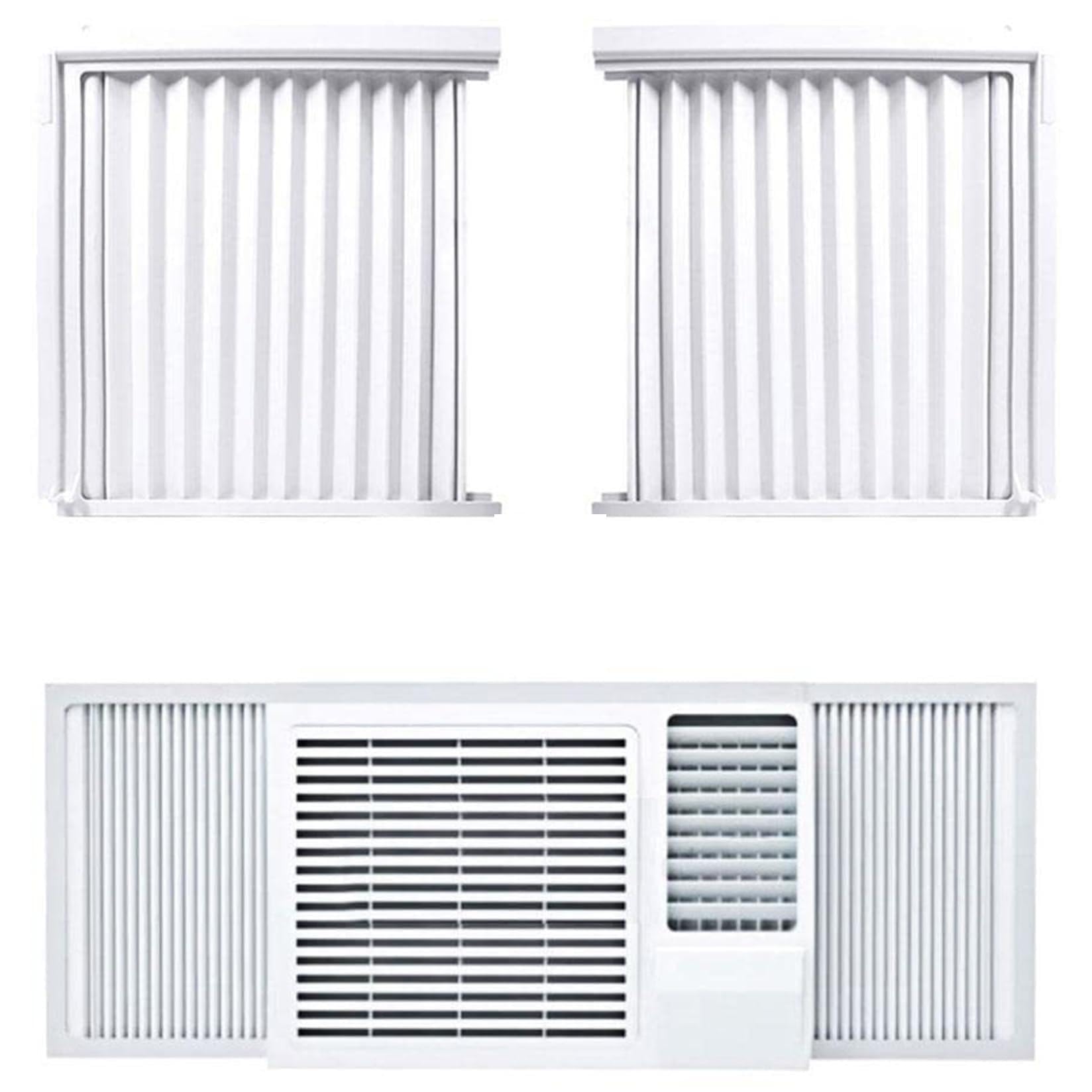 Panneaux latéraux de climatiseur réglables pour vitrine de magasin et confort thermique de bureau