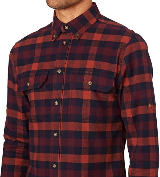 Amazon | FJALLRAVEN(フェールラーベン) スコッグシャツ Skog Shirt 
