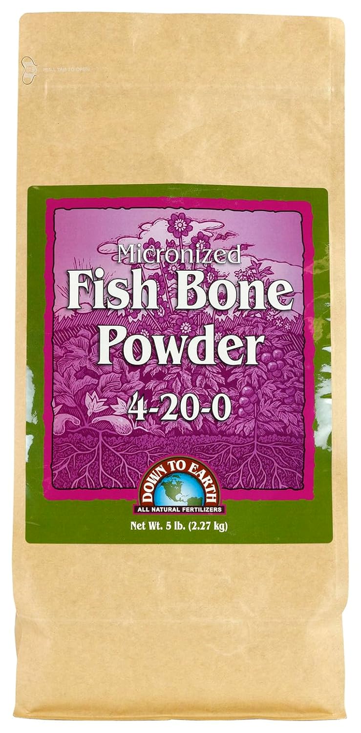 Down to Earth Fish Bone Powder 4-20-0 5lb
