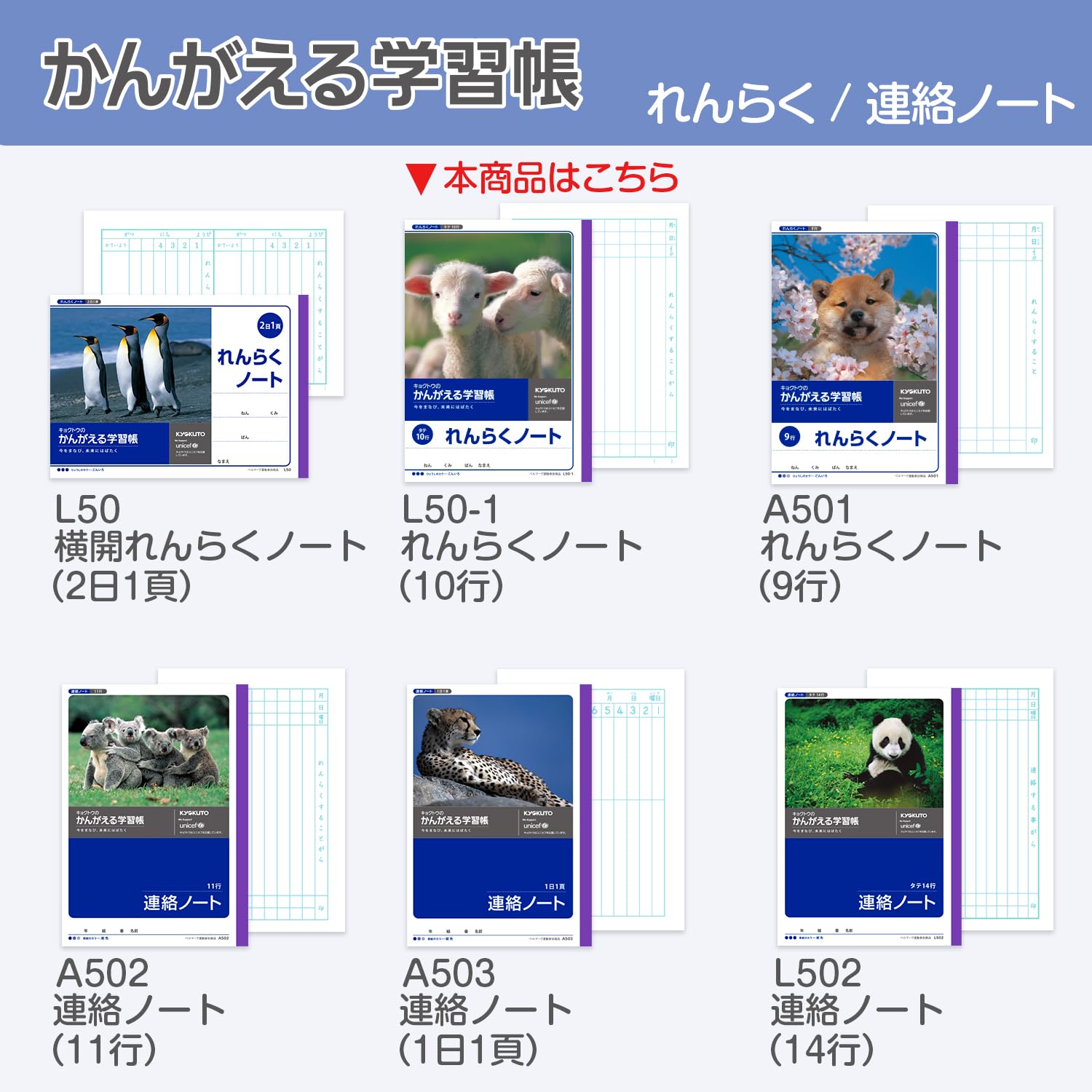 Amazon.co.jp: キョクトウ・アソシエイツ かんがえる学習帳 れんらく