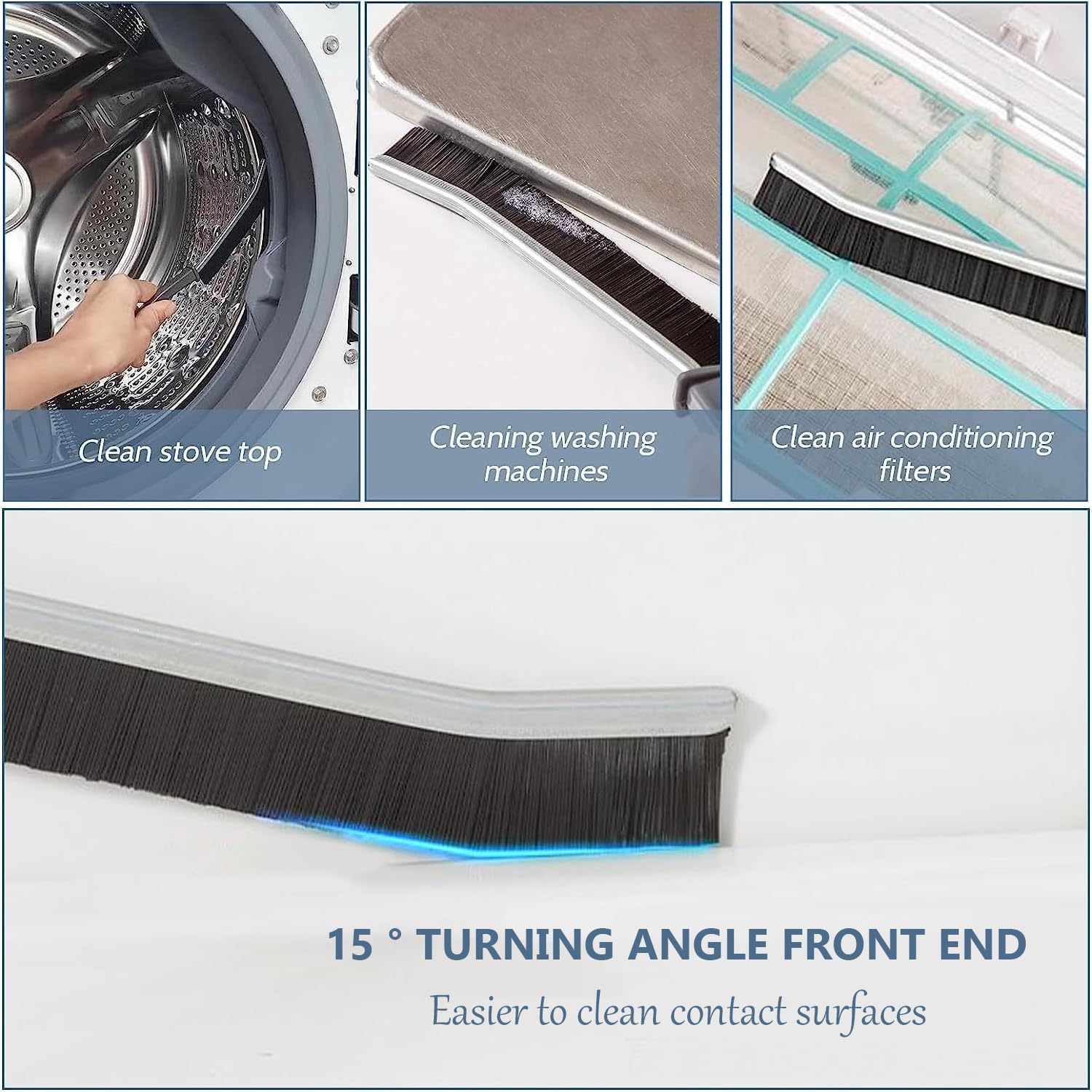 Lot De 6 Brosses De Nettoyage à Poils Durs