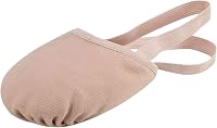 Linodes Canvas Pirouette Half Sole Turning Shoes for Jazz Ballet Dance - Breathable, Durable for Women & Girls