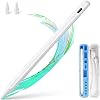 iPad Kalem – Apple Pencil Alternatifi iPad Pencil | USB-C Hızlı Şarj, Palm Rejection, 8 Saat Pil | iPad 6-10, Air, Pro, Mini Uyumlu, 2 Yedek Uç