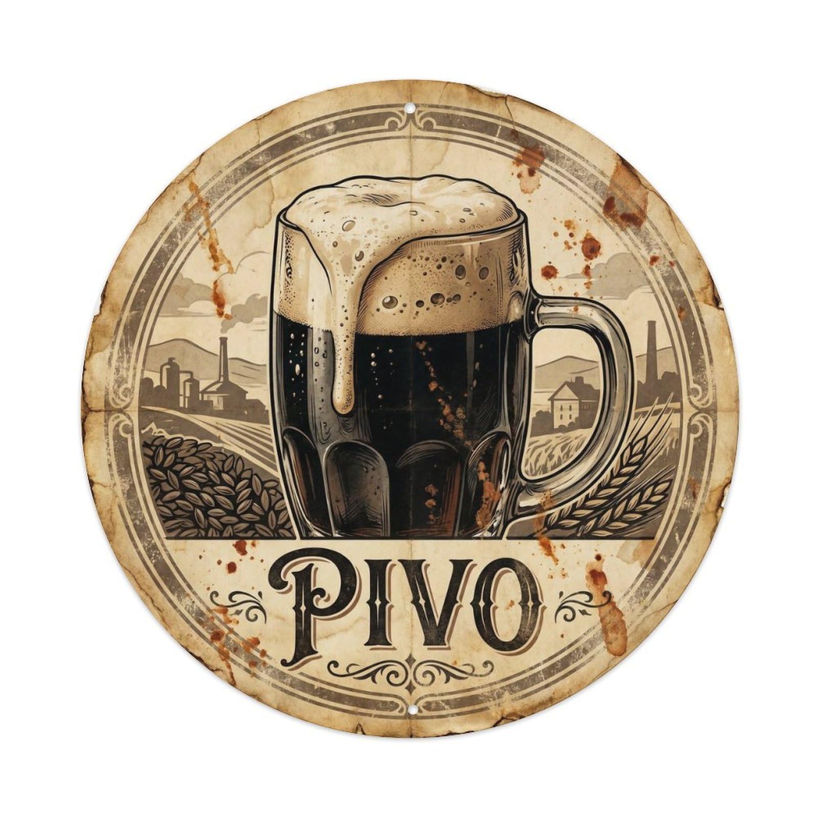 Beverage Central Europe Craft Beer Brew House Retro Metal Tin Sign