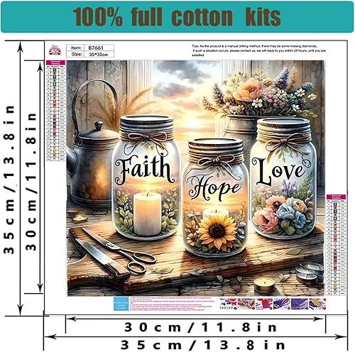 Miniatura 58 de Kit de punto de cruz estampado de árbol de la vida, kits de bordado para adultos principiantes, patrones de 11 CT dimensiones, kits de punto