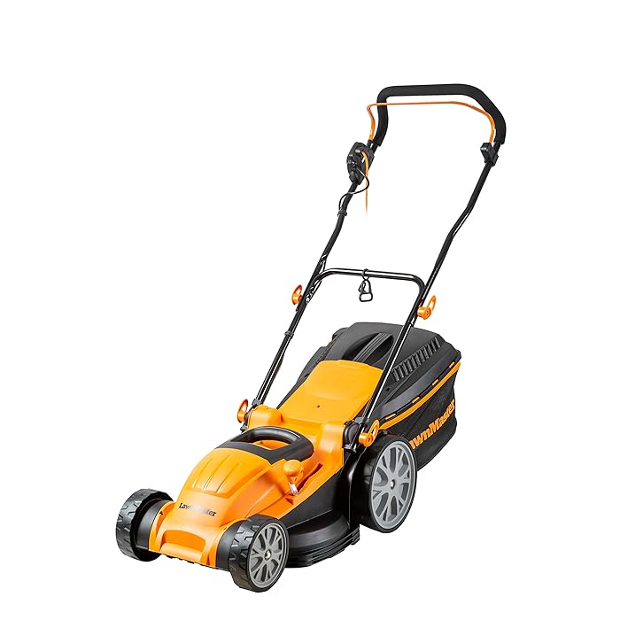 Buy LawnMaster 1800W Electric Lawn Mower with 40cm cutting width, ideal