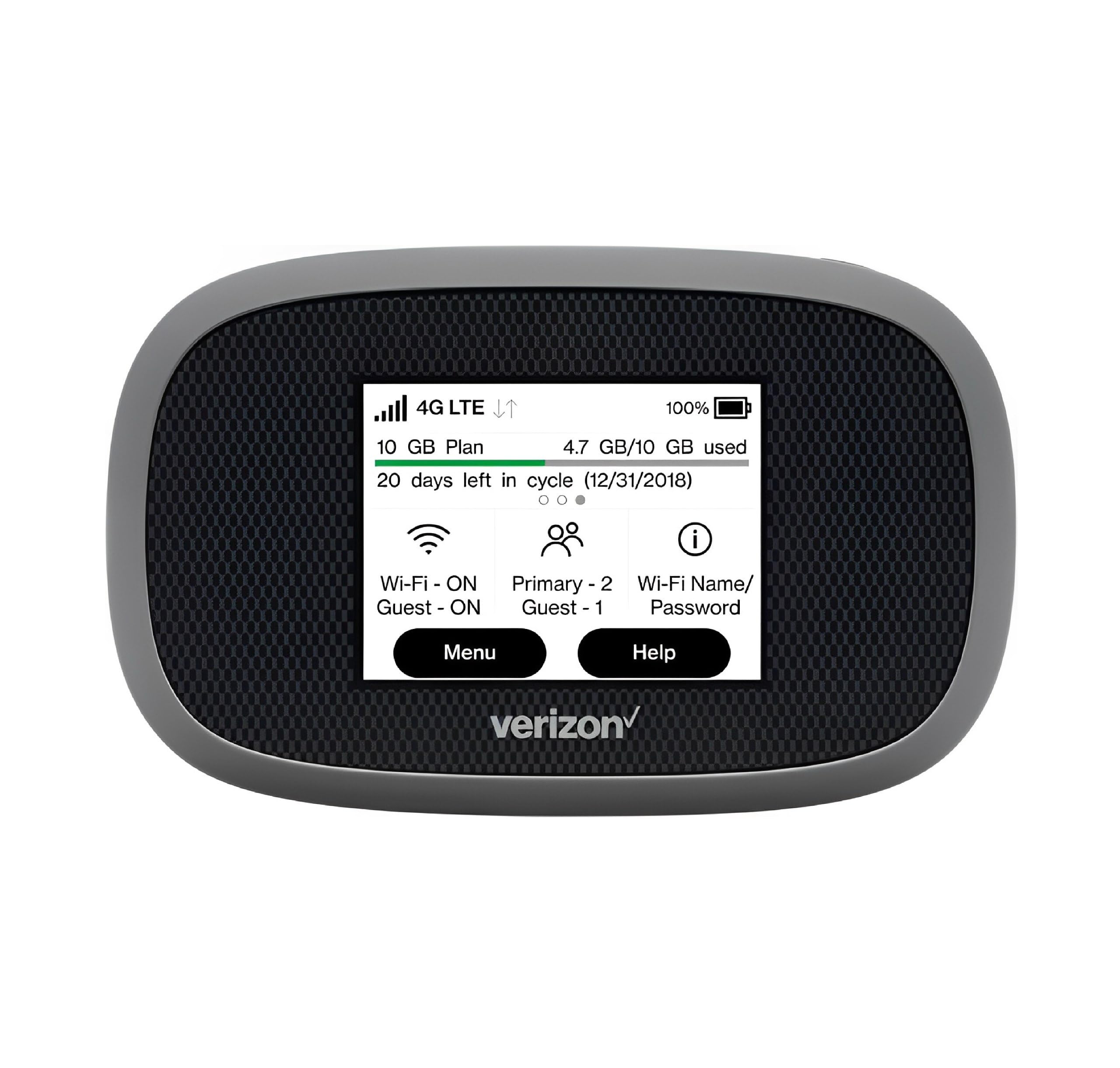 Verizon Wireless Jetpack Inseego MiFi 8800L | Hotspot mobile VPN gratuito per i viaggi | WiFi portatile mobile 4G | Sbloccato a livello globale | Velocità vicina al 5G fino a 1200 Mbps | Pacchetto