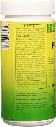 Miniatura 3 de Southern Ag - 01600 - Fungicida Captan - 8oz, Botella Blanca