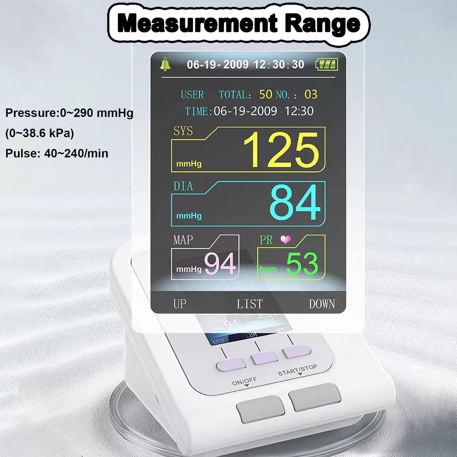 Weterynaryjny elektroniczny sphygmomanom, cyfrowy ciśnieniomierz weterynaryjny z wyświetlaczem LCD i mankietem, w 3 rozmiarach Esktop sprzęt weterynaryjny dla kotów, psów, owiec, koni, słoni