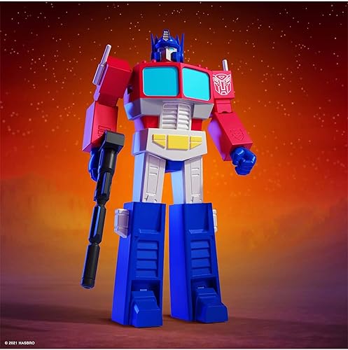 Miniatura 6 de SUPER7 Transformers Ultimates Optimus Prime - Figura de acción de 7 pulgadas