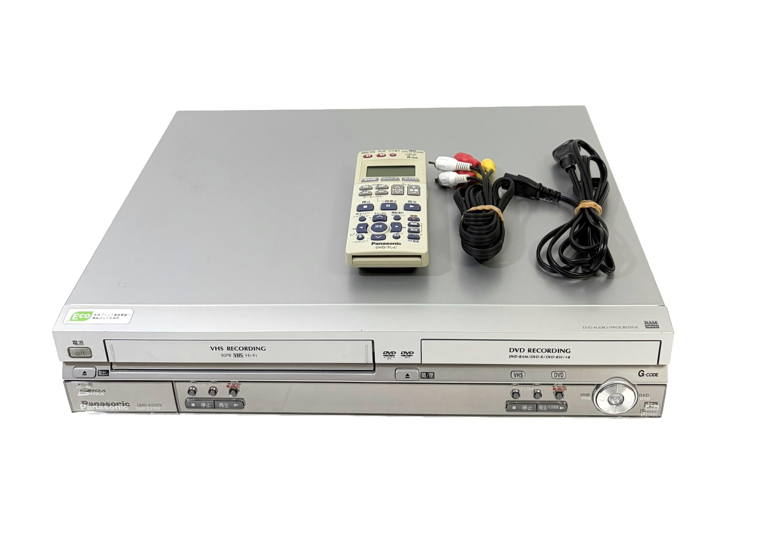 Panasonic　パナソニックVHS/DVDビデオデッキ　DMR-ES30V Amazon | パナソニック DVDレコーダー VHSビデオ一体型 DIGA DMR-ES30V