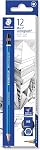 Staedtler Mars Lumograph Writing, Drawing, Sketching Pencil 6B (Box of 12)