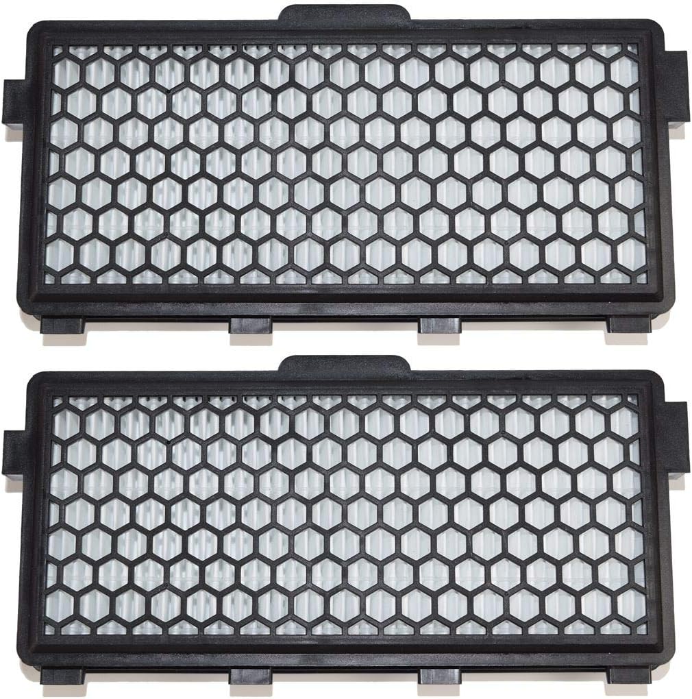 YOURSPARES 2 x Fits Miele S4280, S4281, S4282, S4381, S4510, S4511, S4512 and S4560 Sf-aac50 Anti Allergy Hepa Filter/Active Air Clean Carbon