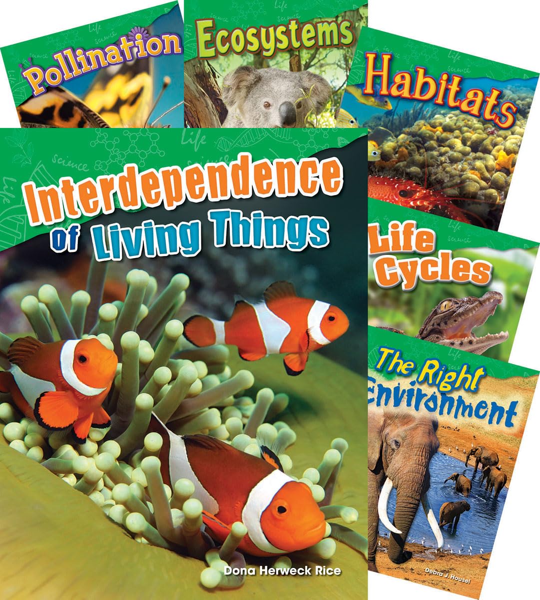 Teacher Created Materials - Science Readers: Content and Literacy: Let's Explore Life Science - 10 Book Set - Grades 2-3