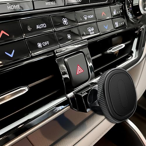 Miniatura 1 de Soporte de teléfono para automóvil, soporte de navegación magnético para ventilación de aire, para Toyota Highlander/Hybird 2020-2023, soporte