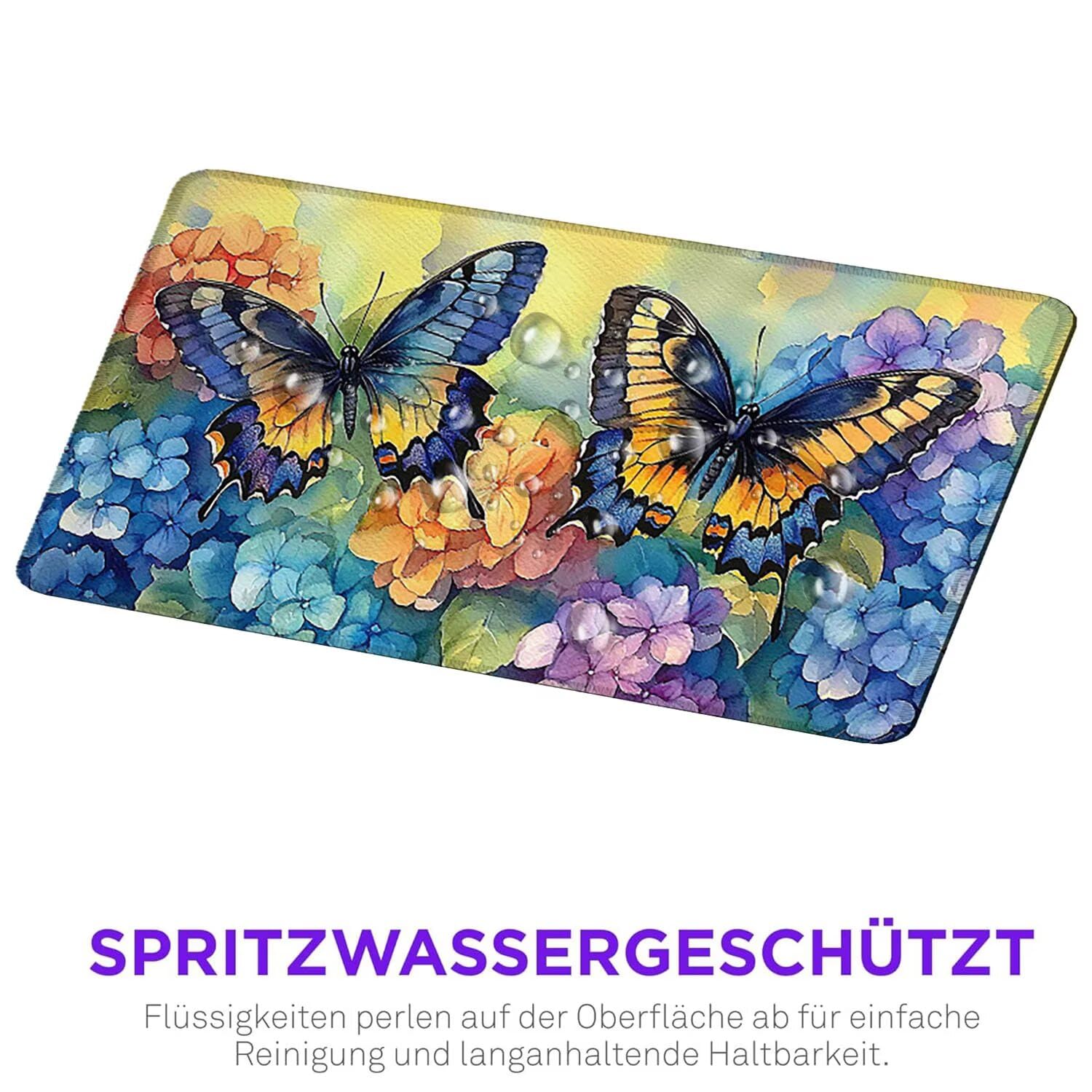 Podkładka pod mysz do gier, 1600 x 800 mm, XXL, duża gamingowa podkładka pod mysz, wodoodporna podkładka pod mysz, podkładka na biurko z przeszytymi krawędziami, mata na biurko z gumową podstawą