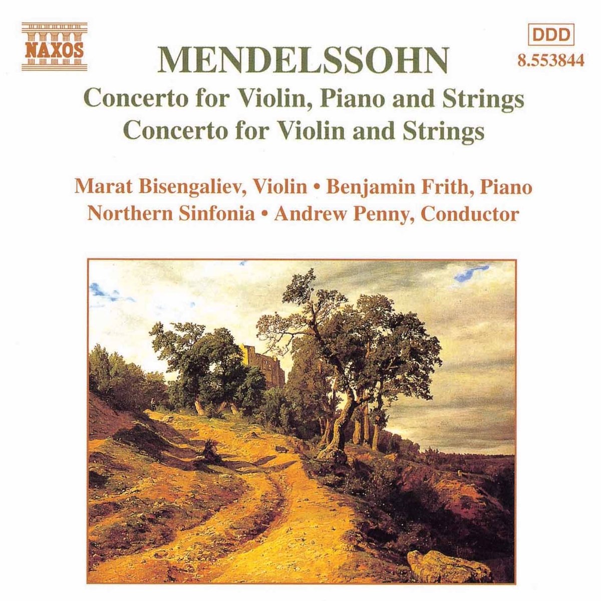 8553844 Marat Bisengaliev / Benjamin Frith / Northern Sinfonia / Andrew Penny
