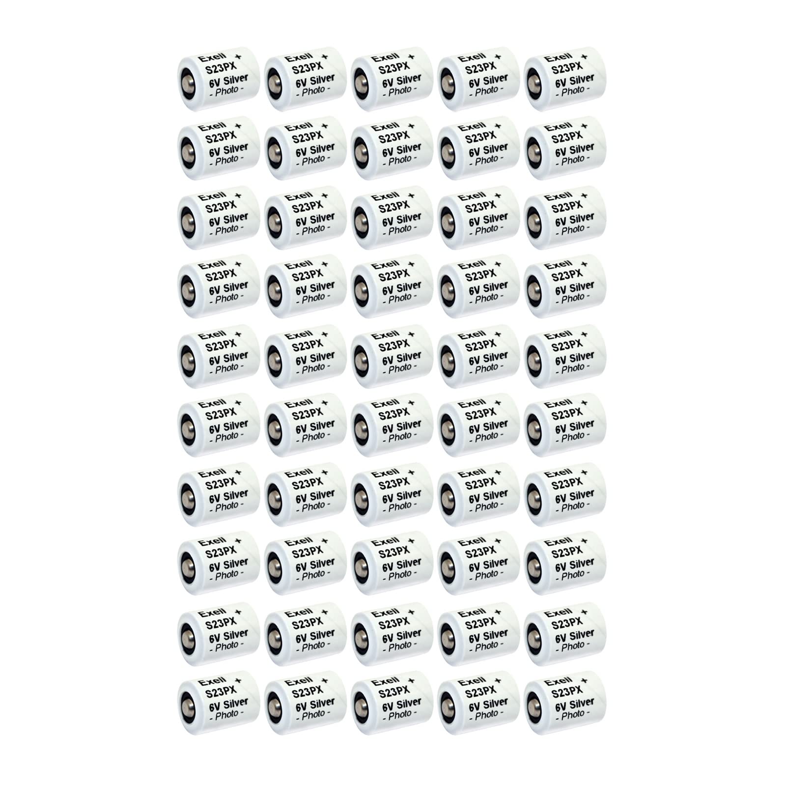Paquete De 6 Baterías De óxido De Plata Exell S28PX 6V 4SR44, V28PX