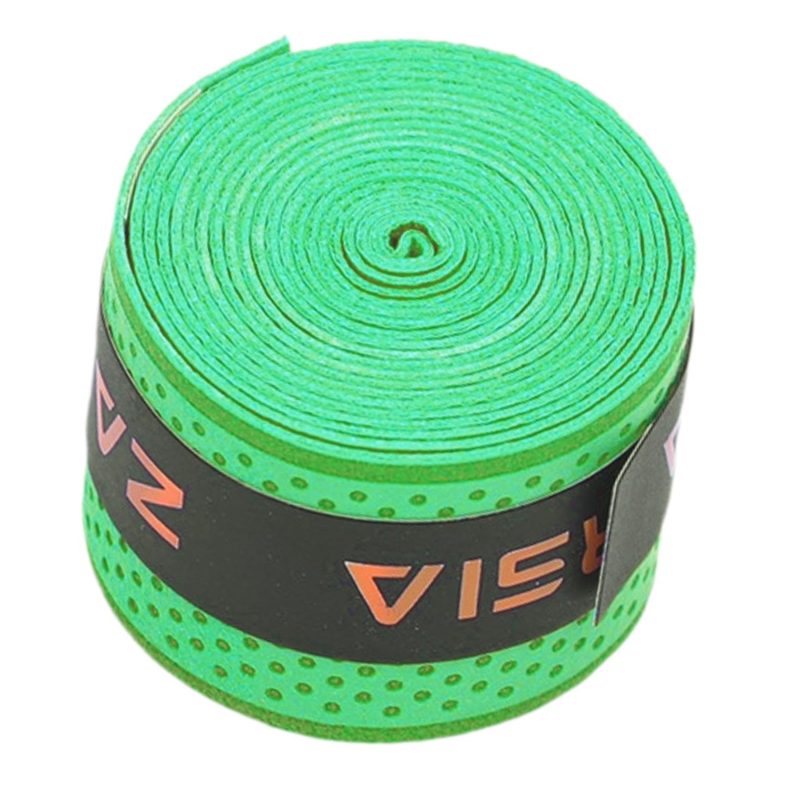 LOOM TREE® Racket Grip Tape Antislip Handle Tape for Racquetball Fishing Rod Pickleball Green | 1 Tennis Racket Grip Tape | Material ~ Abs | Color ~ Green-image-31