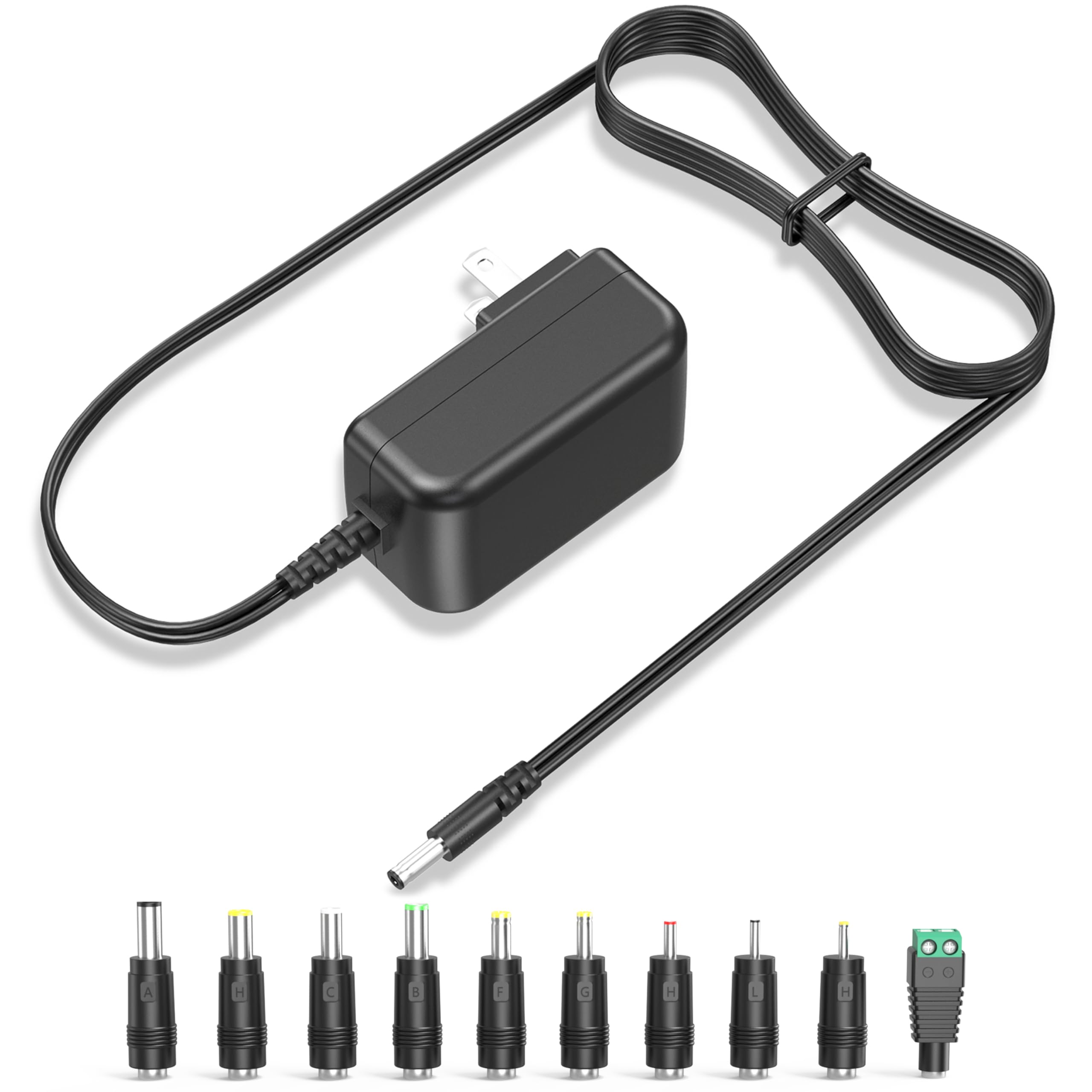 Amazon.com: 12V 3A 2.5A AC/DC Adapter 36W Universal Switching
