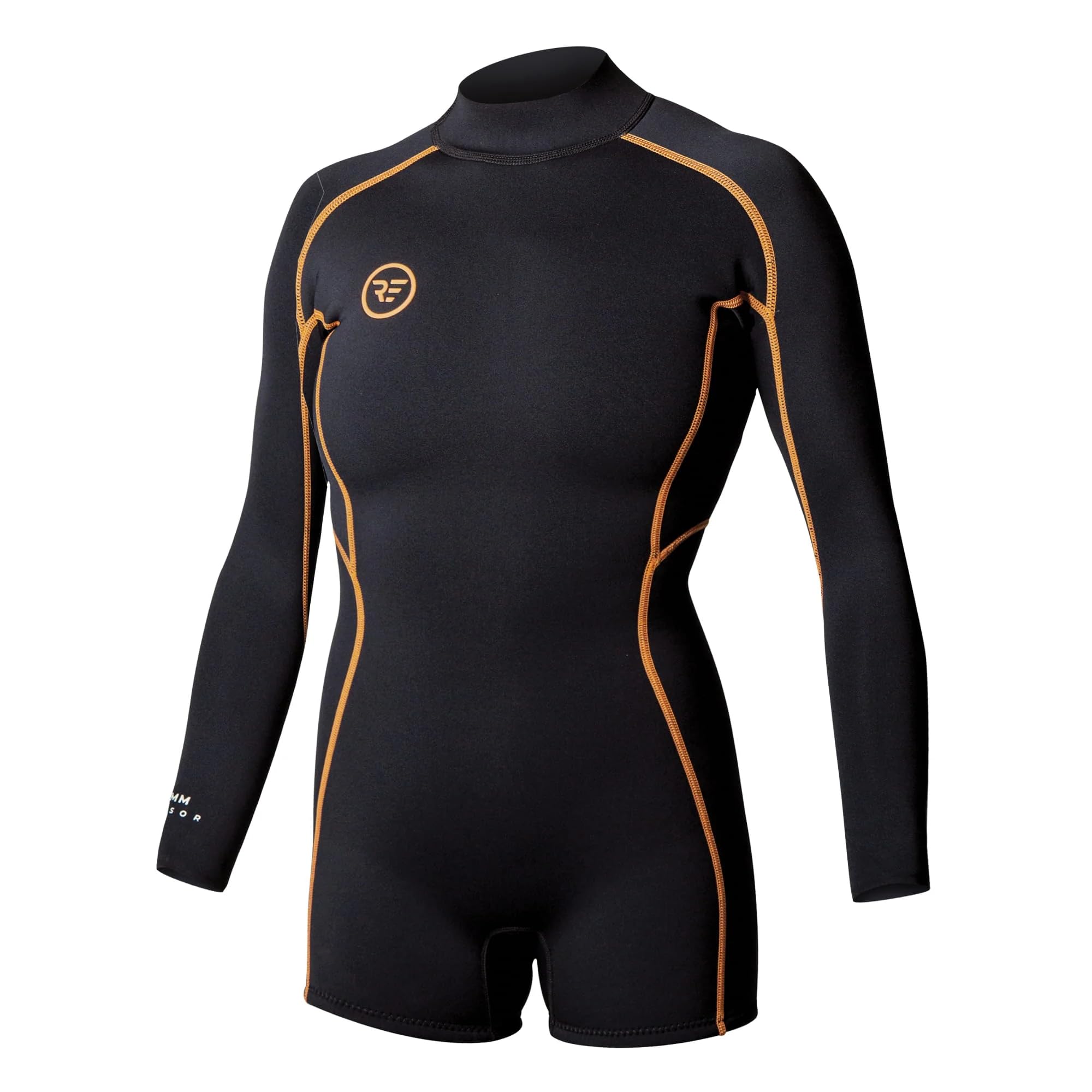 Women's Sensor 2/1 Back Zip Long Sleeve Springsuit Wetsuit 4