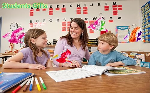 Miniatura 4 de Paquete de 24 mini recuerdos de pájaros a granel para niños y niñas, regalos de fiesta de cumpleaños y recompensas para estudiantes de aula
