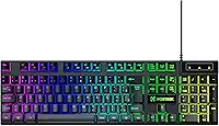 Teclado Gamer Fortrek Fearless 100 Fullsized Preto