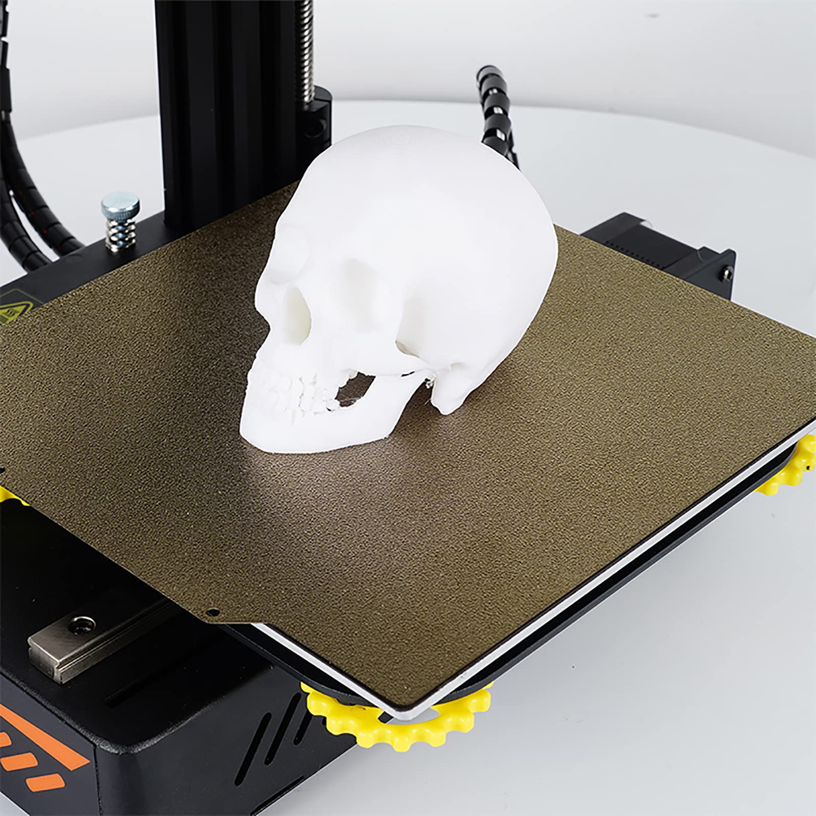 Plateau d'imprimante 3D PEI double face texturé en acier à ressort pour 3 3 V2 CR20