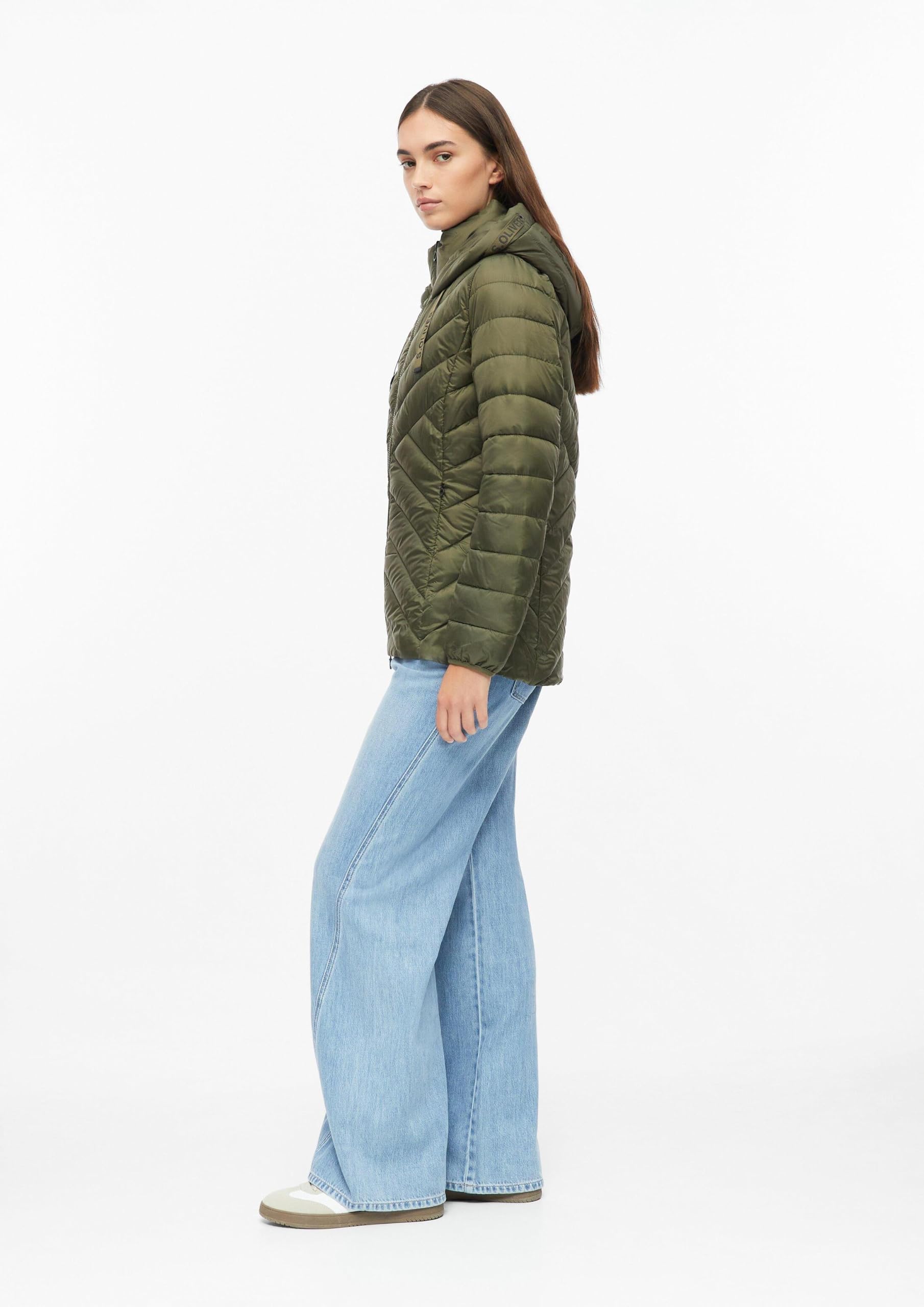 s.Oliver 2178793 Giacca trapuntata con cappuccio Donna