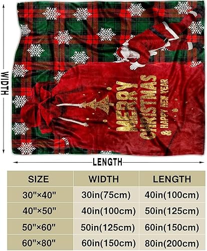 Vista 112 de LUVIVIHOME Manta de Feliz Navidad, bolas de Navidad azules doradas, manta de invierno con copos de nieve, manta individual, acogedora manta cálida