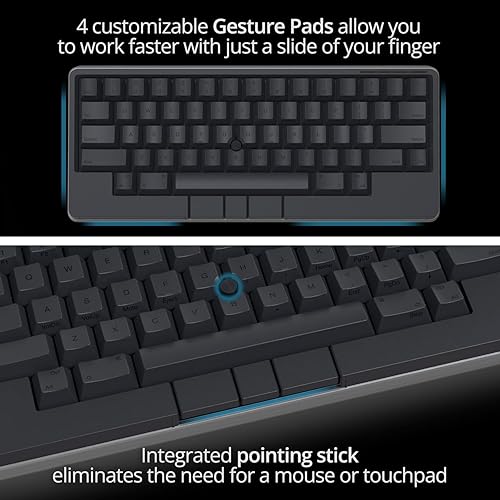 Miniatura 4 de HHKB - Estudio de teclado Happy Hacking (inalámbrico, Bluetooth, con cable, USB, silencioso, Mac, Windows, carbón, impreso)