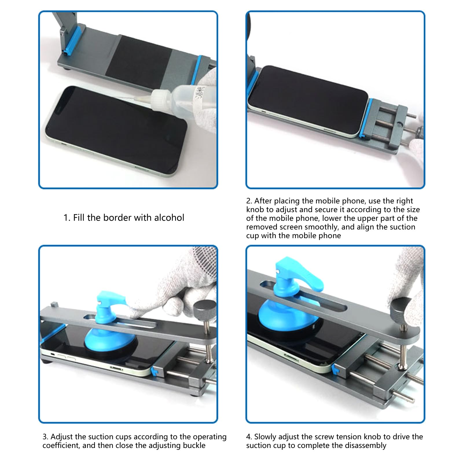 Innovadora Herramienta Separadora De Pantalla Móvil Separador Manual Teléfono Móvil LCD Para Separación Sin Calefacción Herramienta Reparación Pantalla Para Hogar