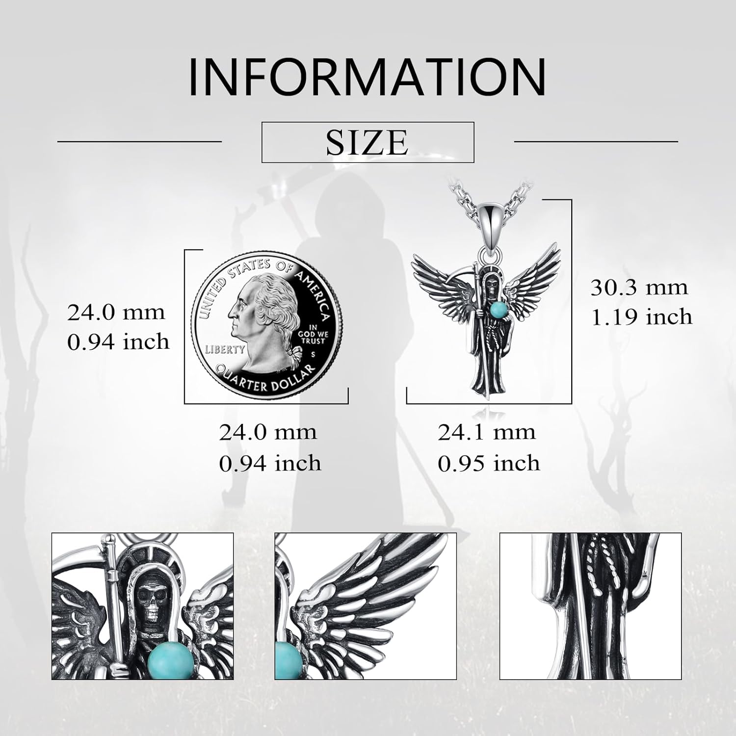 Patron Saint Medals Necklace 925 Sterling Silver Amulet Pendant Medallion Medal Jewelry Gifts for Men Women - Image 4