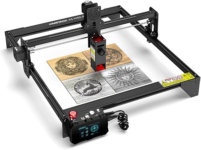 KKcare A5 M50 PRO Desktop DIY CNC Máquina de Corte de Gravação a Laser com Área de Gravação de 410x400mm Laser Ultrafino de Foco Fixo com Suporte de Proteção para os Olhos Gravação Offline Montagem