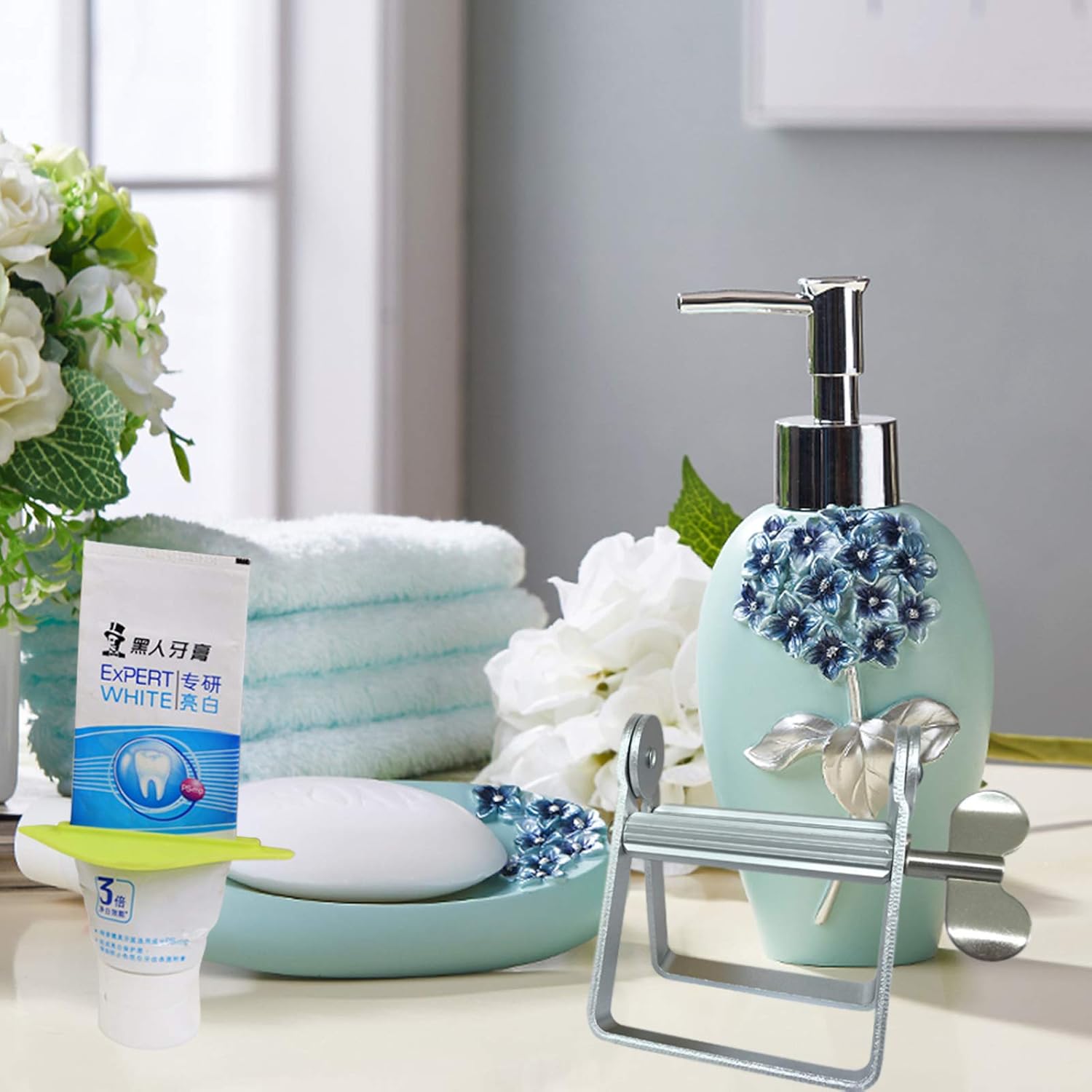 Flash Deals - 80% OFF Toothpaste Squeezer, Metal Toothpaste Tube Squeezer Paint Tube Wringer for Artist, Hair Salon, Painter… Black Friday Clearance Toothpaste Squeezer, Metal Toothpaste Tube Squeezer Paint Tube Wringer for Artist, Hair Salon, Painter…