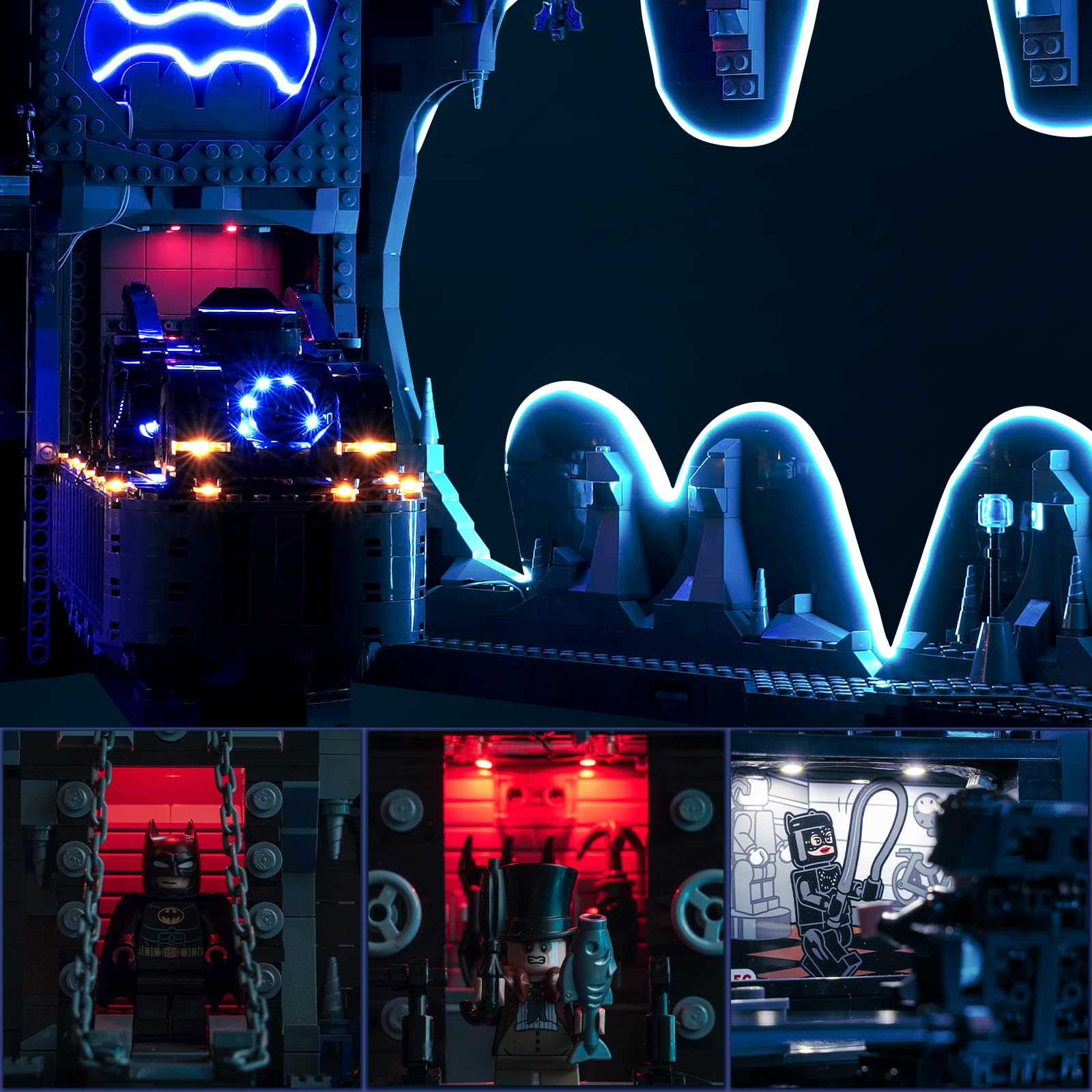 Amazon.co.jp: BrickBling LEDライトキット レゴバットケイブシャドウ 